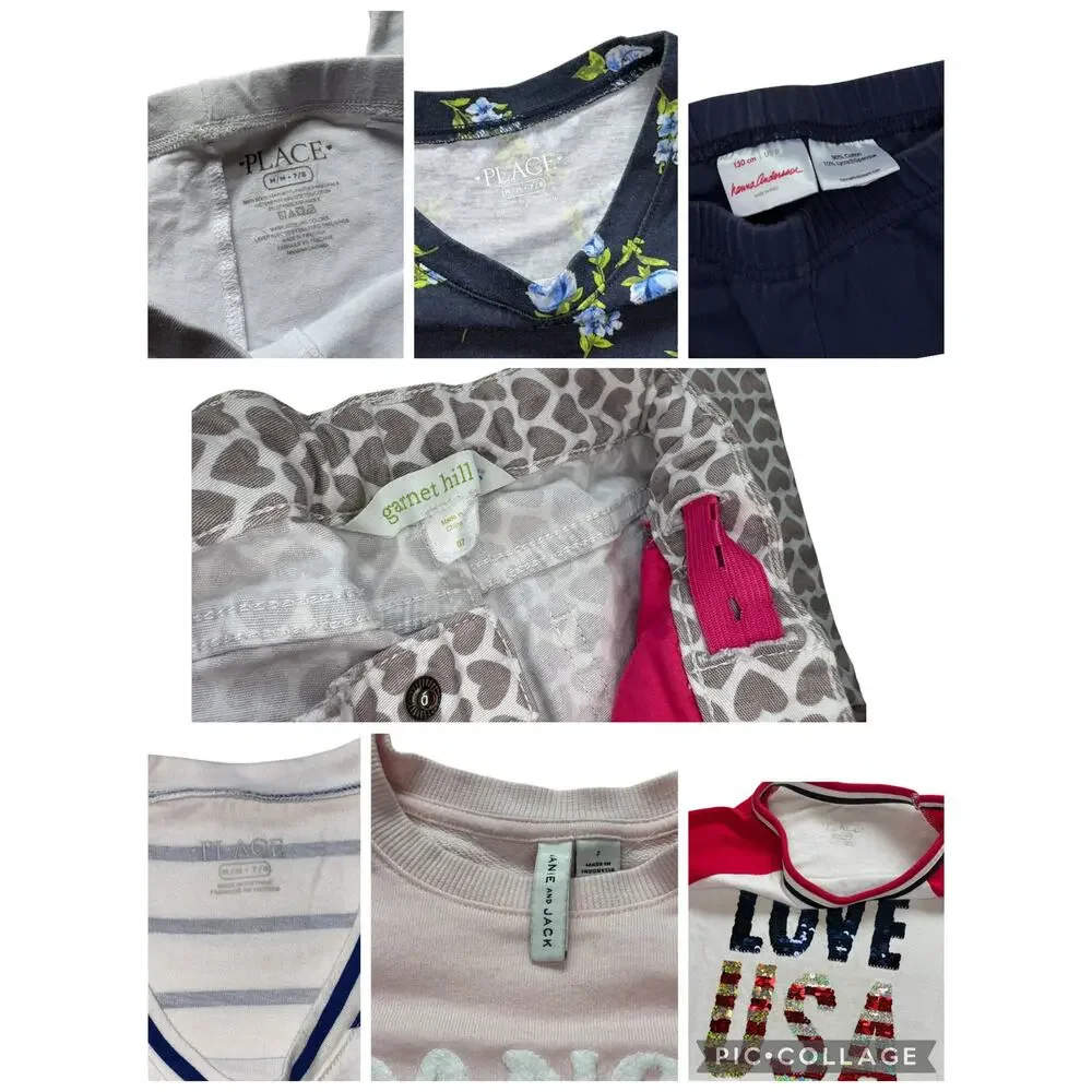 Girls 7/8 Clothing Bundle Janie Jack Hanna Andersson Garnet Hill Childrens Place